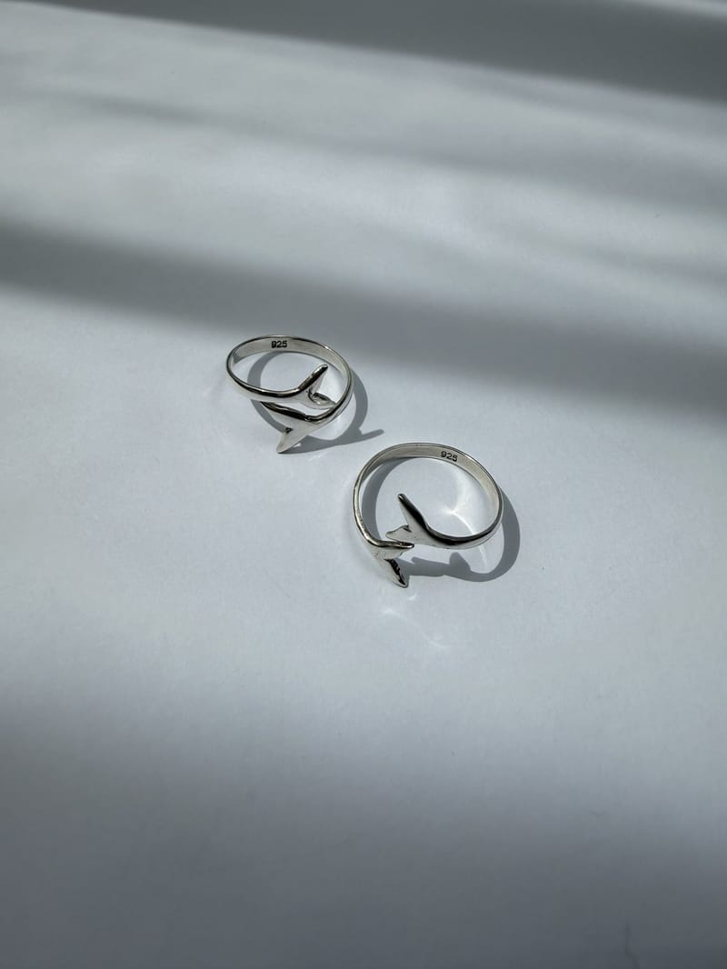 Handmade Balinese Silver Ring - Segara