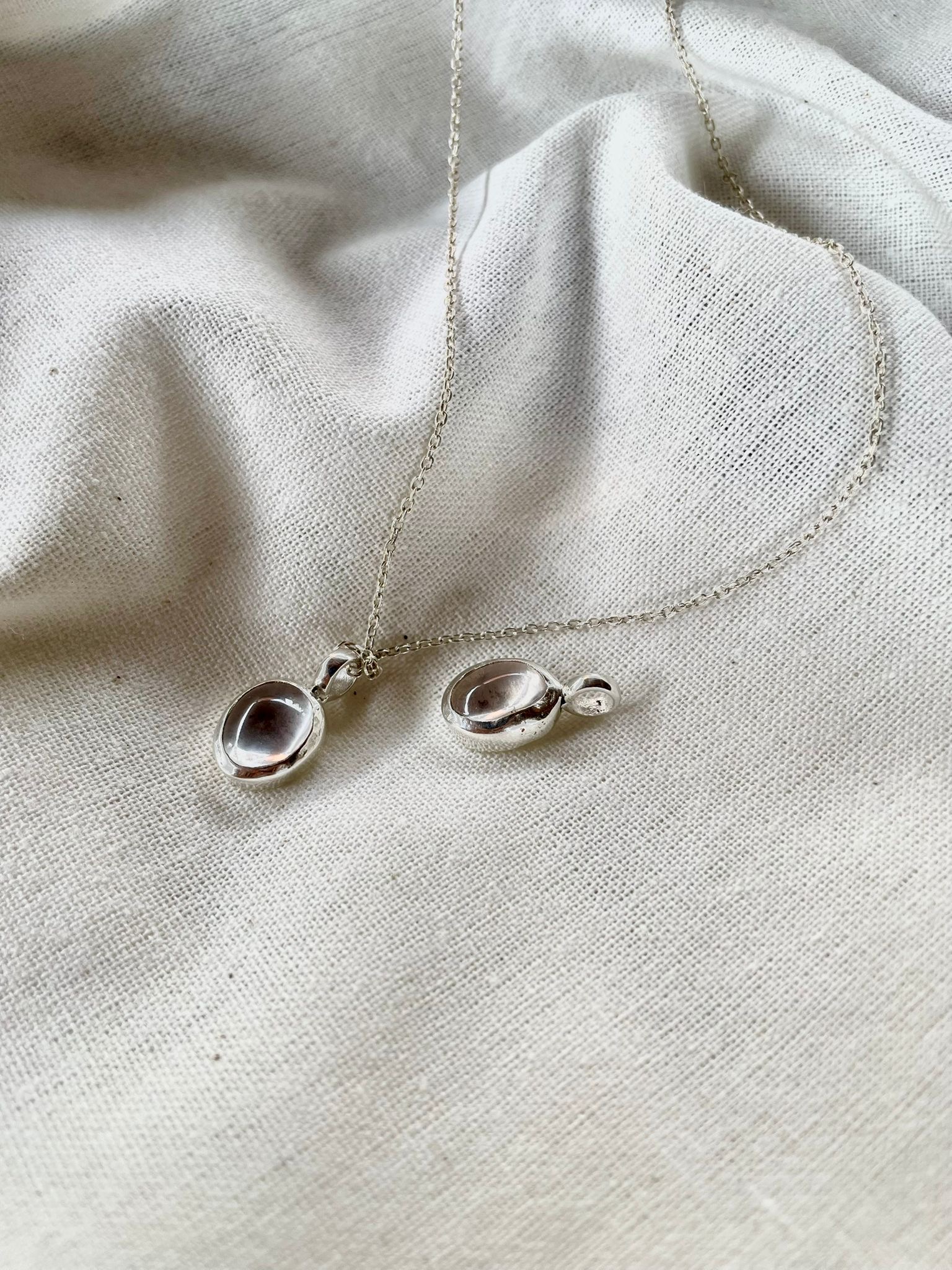 Handmade Balinese Silver Pendant — Halo